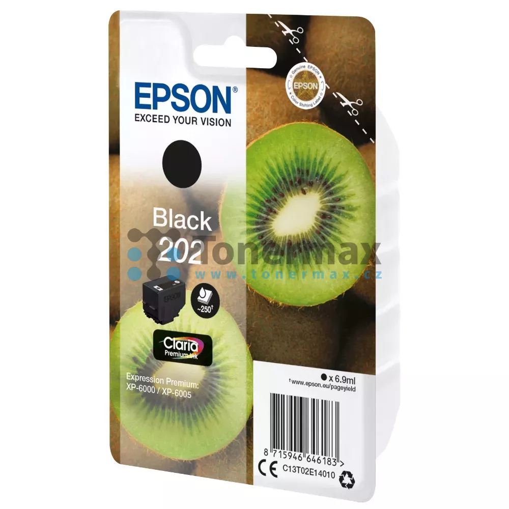 Epson 202 C13T02E14010 cartridge originální TONERMAX s r o