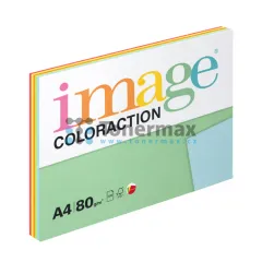 Barevný papír Antalis Image Coloraction A4, reflexní mix, 80 g/m2, 100 listů