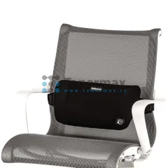 Bederní opěrka Fellowes PlushTouch černá