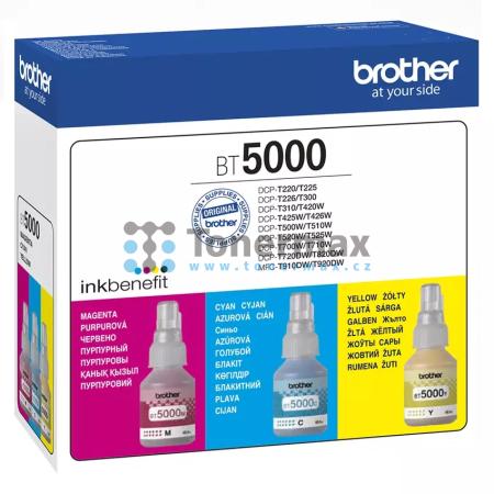 Brother BT5000, BT-5000, BT5000CLVAL, originální inkoustová lahvička pro tiskárny Brother DCP-T220, DCP-T225, DCP-T226, DCP-T300, DCP-T310, DCP-T420W, DCP-T425W, DCP-T426W, DCP-T500W, DCP-T510W, DCP-T520W, DCP-T525W, DCP-T700W, DCP-T710W, DCP-T720DW, DCP-