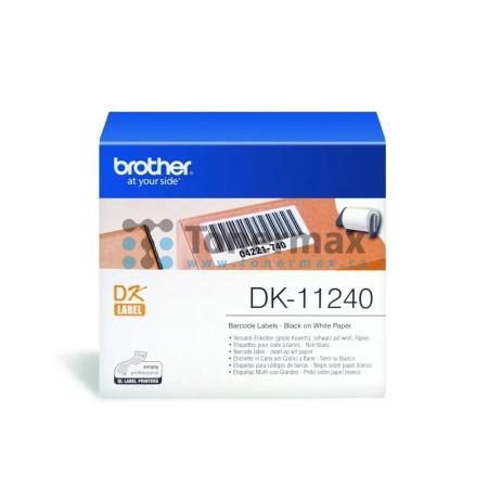 Brother DK-11240 originální pro tiskárny Brother QL-1050, QL-1050N, QL-1060N, QL-1100, QL-1110NWB