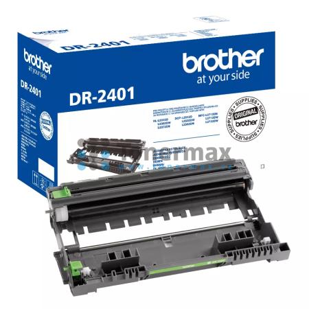 Brother DR-2401, DR2401, zobrazovací jednotka originální pro tiskárny Brother DCP-L2512D, DCP-L2532DW, DCP-L2552DN, HL-L2312D, HL-L2352DW, HL-L2372DN, MFC-L2712DN, MFC-L2712DW, MFC-L2732DW, MFC-L2752DW