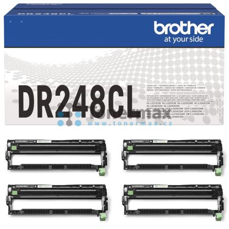 Brother DR-248CL, DR248CL, sada zobrazovacích válců originální pro tiskárny Brother DCP-L3515CDW, DCP-L3520CDW, DCP-L3520CDWE, DCP-L3527CDW, DCP-L3555CDW, DCP-L3560CDW, HL-L3215CW, HL-L3220CW, HL-L3220CWE, HL-L3240CDW, HL-L8230CDW, HL-L8240CDW, MFC-L3740C