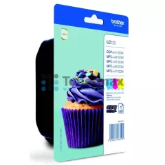 Brother LC123 Rainbow Pack (LC123RBWBP) Brother LC123 Rainbow Pack (LC123RBWBP)