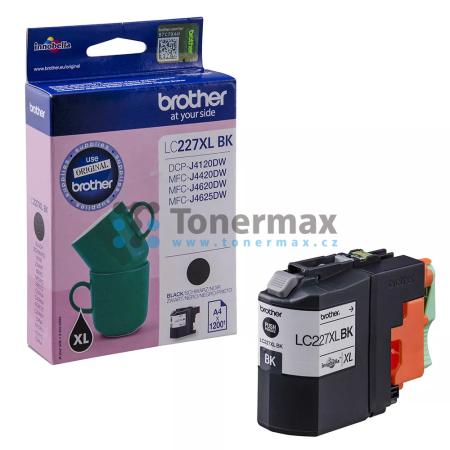 Brother LC227XL-BK, LC-227XL-BK (LC227XL), originální cartridge pro tiskárny Brother DCP-J4120DW, MFC-J4420DW, MFC-J4620DW, MFC-J4625DW
