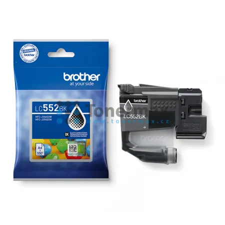 Cartridge Brother LC552BK, LC-552BK (LC552)