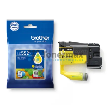 Brother LC552Y, LC-552Y (LC552) Brother LC552Y, LC-552Y (LC552)