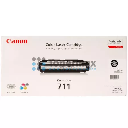 Toner Canon 711, CRG-711, 1660B002, poškozený obal