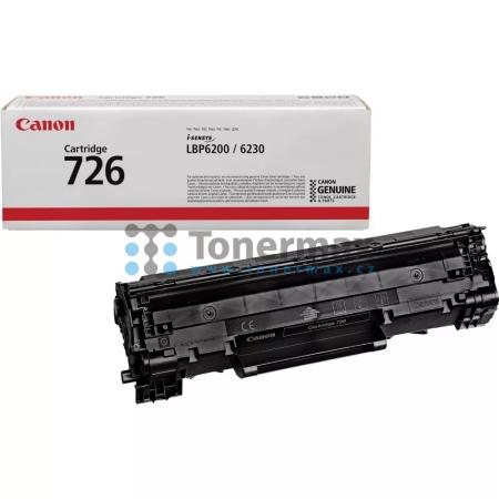 Canon 726, CRG-726, 3483B002, originální toner pro tiskárny Canon i-SENSYS LBP6200d, i-SENSYS LBP-6200d, LBP-6200d, LBP6200d, i-SENSYS LBP6230dw