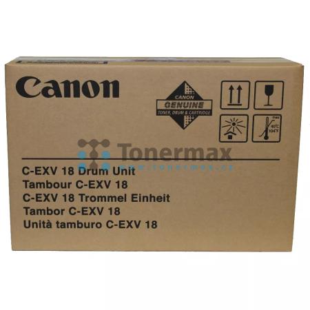 Canon C-EXV18, 0388B002, zobrazovací válec, originální pro tiskárny Canon iR1018, iR-1018, iR1018J, iR-1018J, iR1020, iR-1020, iR1020J, iR-1020J, iR1022A, iR-1022A, iR1022F, iR-1022F, iR1022i, iR-1022i, iR1022iF, iR-1022iF, iR1024A, iR-1024A, iR1024F, iR-