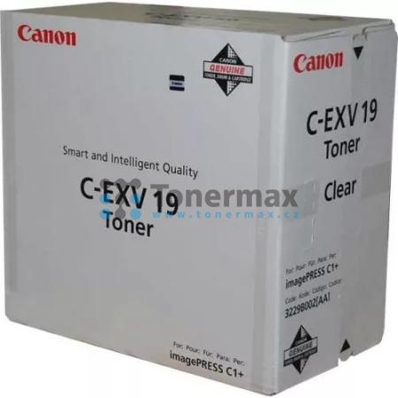 Canon C-EXV19 clear, 3229B002, originální toner pro tiskárny Canon imagePRESS C1+