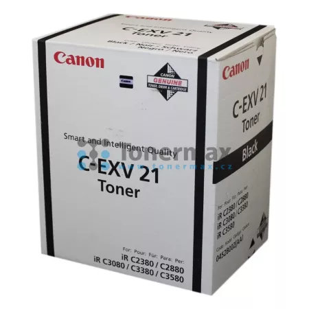 Toner Canon C-EXV21, 0452B002, poškozený obal