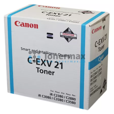 Toner Canon C-EXV21, 0453B002, poškozený obal