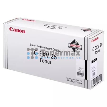 Canon C-EXV26, 1660B006, poškozený obal, originální toner pro tiskárny Canon imageRUNNER C1021i, iRC1021i, imageRUNNER C1021iF, iRC1021iF, imageRUNNER C1028i, iRC1028i, imageRUNNER C1028iF, iRC1028iF
