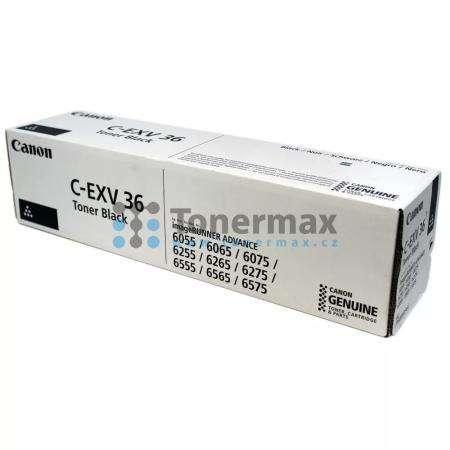 Canon C-EXV36, 3766B002, originální toner pro tiskárny Canon imageRUNNER ADVANCE 6055, iR ADVANCE 6055, imageRUNNER ADVANCE 6055i, iR ADVANCE 6055i, imageRUNNER ADVANCE 6065, iR ADVANCE 6065, imageRUNNER ADVANCE 6065i, iR ADVANCE 6065i, imageRUNNER ADVANC