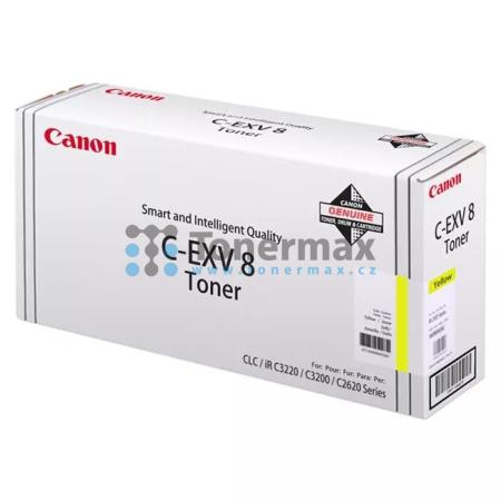 Canon C-EXV8, 7626A002, originální toner pro tiskárny Canon CLC2620, CLC-2620, CLC3200, CLC-3200, CLC3220, CLC-3220, iRC2620, iR-C2620, iRC3200n, iR-C3200n, iRC3220n, iR-C3220n