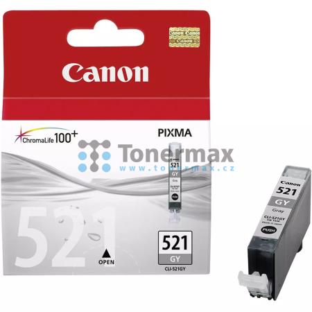 Canon CLI-521GY, 2937B001, originální cartridge pro tiskárny Canon PIXMA MP980, PIXMA MP990
