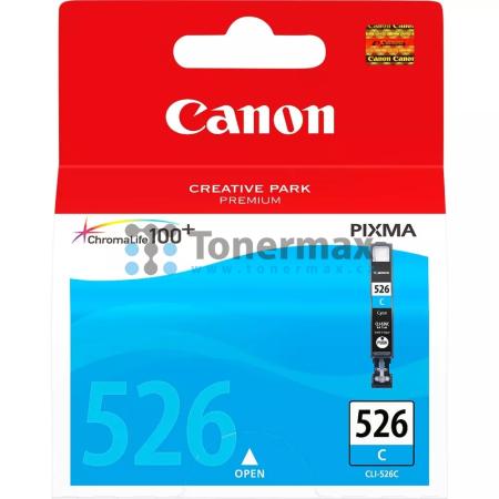 Canon CLI-526C, 4541B001, originální cartridge pro tiskárny Canon PIXMA MG5150, PIXMA MG5250, PIXMA MG5350, PIXMA MG6150, PIXMA MG6250, PIXMA MG8150, PIXMA MG8250, PIXMA MX715, PIXMA MX885, PIXMA MX895, PIXMA iP4850, PIXMA iP4950, PIXMA iX6550