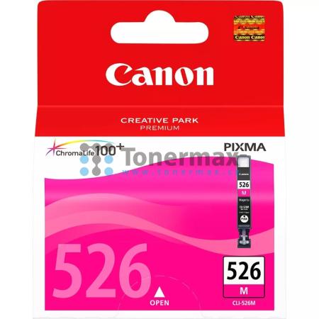 Canon CLI-526M, 4542B001, originální cartridge pro tiskárny Canon PIXMA MG5150, PIXMA MG5250, PIXMA MG5350, PIXMA MG6150, PIXMA MG6250, PIXMA MG8150, PIXMA MG8250, PIXMA MX715, PIXMA MX885, PIXMA MX895, PIXMA iP4850, PIXMA iP4950, PIXMA iX6550
