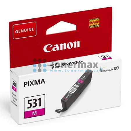 Canon CLI-531 M, CLI-531M, 6120C001, originální cartridge pro tiskárny Canon PIXMA TS8750, PIXMA TS8751