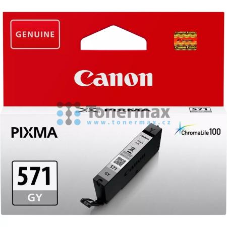 Canon CLI-571 GY, CLI-571GY, 0389C001, originální cartridge pro tiskárny Canon PIXMA MG7750, PIXMA MG7751, PIXMA MG7752, PIXMA MG7753, PIXMA TS8050, PIXMA TS8051, PIXMA TS8052, PIXMA TS8053, PIXMA TS9050, PIXMA TS9055