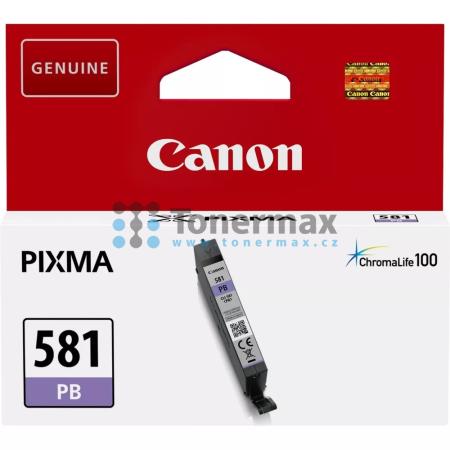 Canon CLI-581 PB, CLI-581PB, 2107C001, originální cartridge pro tiskárny Canon PIXMA TS8150, PIXMA TS8151, PIXMA TS8152, PIXMA TS8250, PIXMA TS8251, PIXMA TS8252, PIXMA TS8350, PIXMA TS8350a, PIXMA TS8351, PIXMA TS8351a, PIXMA TS8352, PIXMA TS8352a, PIXMA