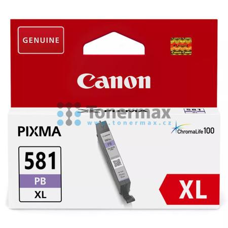 Canon CLI-581XL PB, CLI-581XLPB, 2053C001, originální cartridge pro tiskárny Canon PIXMA TS8150, PIXMA TS8151, PIXMA TS8152, PIXMA TS8250, PIXMA TS8251, PIXMA TS8252, PIXMA TS8350, PIXMA TS8350a, PIXMA TS8351, PIXMA TS8351a, PIXMA TS8352, PIXMA TS8352a, P