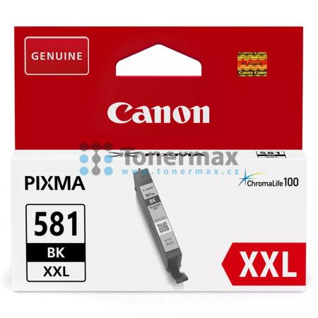Canon CLI-581XXL Bk, CLI-581XXLBk, 1998C001, originální cartridge pro tiskárny Canon PIXMA TR7550, PIXMA TR8550, PIXMA TS705, PIXMA TS705a, PIXMA TS6150, PIXMA TS6151, PIXMA TS6250, PIXMA TS6251, PIXMA TS6350, PIXMA TS6350a, PIXMA TS6351, PIXMA TS6351a, P