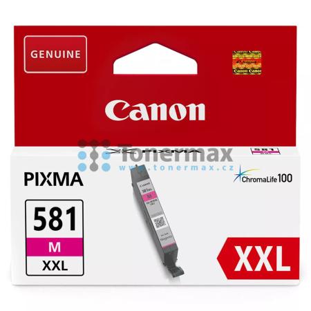 Canon CLI-581XXL M, CLI-581XXLM, 1996C001, originální cartridge pro tiskárny Canon PIXMA TR7550, PIXMA TR8550, PIXMA TS705, PIXMA TS705a, PIXMA TS6150, PIXMA TS6151, PIXMA TS6250, PIXMA TS6251, PIXMA TS6350, PIXMA TS6350a, PIXMA TS6351, PIXMA TS6351a, PIX