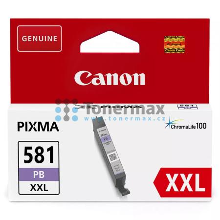 Canon CLI-581XXL PB, CLI-581XXLPB, 1999C001, originální cartridge pro tiskárny Canon PIXMA TS8150, PIXMA TS8151, PIXMA TS8152, PIXMA TS8250, PIXMA TS8251, PIXMA TS8252, PIXMA TS8350, PIXMA TS8350a, PIXMA TS8351, PIXMA TS8351a, PIXMA TS8352, PIXMA TS8352a,