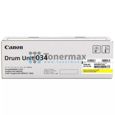 Canon Drum Unit 034, 9455B001, originální pro tiskárny Canon Color imageCLASS MF810Cdn, Color imageCLASS MF820Cdn, imageCLASS MF810Cdn, imageRUNNER C1225, imageRUNNER C1225iF