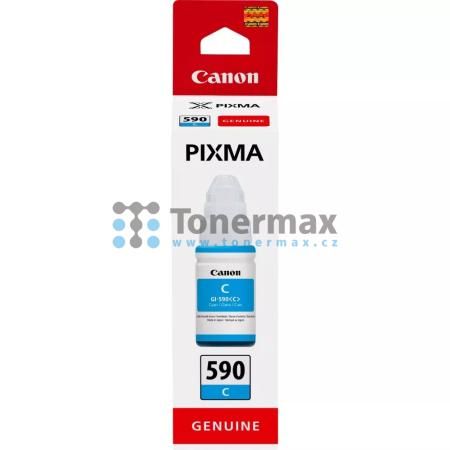 Canon GI-590C, GI-590 C, 1604C001, originální inkoustová lahvička pro tiskárny Canon PIXMA G1500, PIXMA G2500, PIXMA G3500, PIXMA G4500