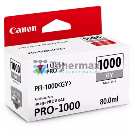 Cartridge Canon PFI-1000GY, PFI-1000 GY, 0552C001