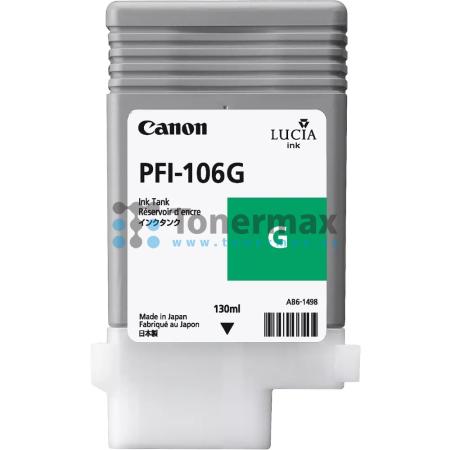 Canon PFI-106G, 6628B001, originální cartridge pro tiskárny Canon iPF6300, iPF6350, iPF6400, imagePROGRAF iPF6400, iPF6450