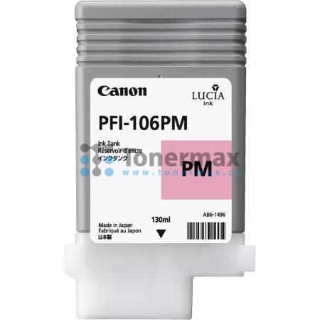 Canon PFI-106PM, 6626B001, originální cartridge pro tiskárny Canon iPF6300, iPF6300S, iPF6350, iPF6400, imagePROGRAF iPF6400, iPF6400S, imagePROGRAF iPF6400S, iPF6450