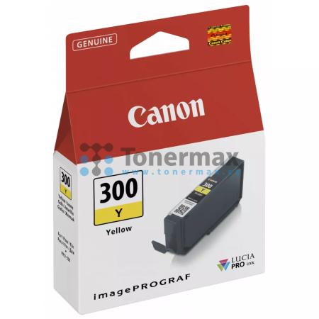 Canon PFI-300Y, 4196C001, originální cartridge pro tiskárny Canon imagePROGRAF PRO-300