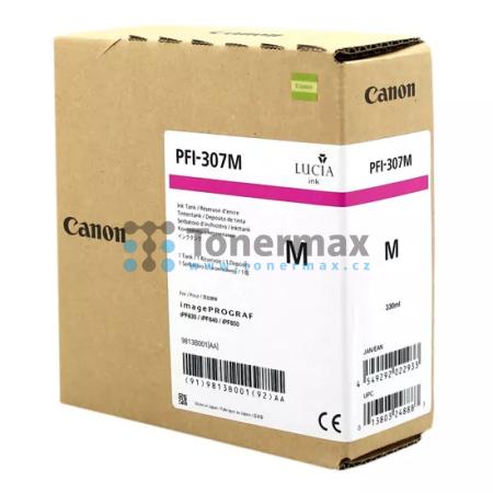 Canon PFI-307M, 9813B001, originální cartridge pro tiskárny Canon iPF830, iPF840, iPF850