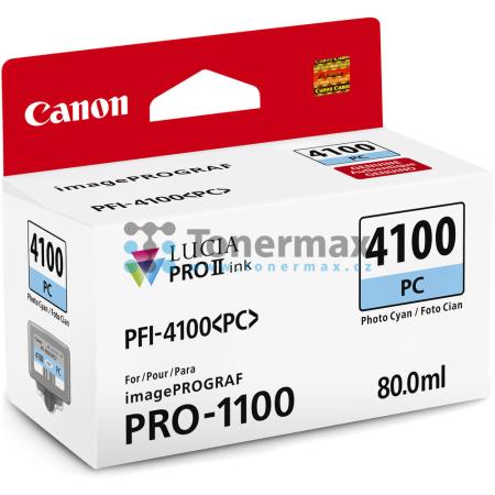 Canon PFI-4100PC, PFI-4100 PC, 6781C001, originální cartridge pro tiskárny Canon imagePROGRAF PRO-1100