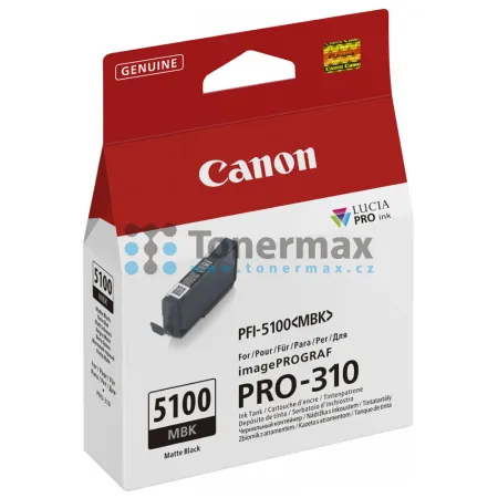 Cartridge Canon PFI-5100MBK, PFI-5100 MBK, 6951C001