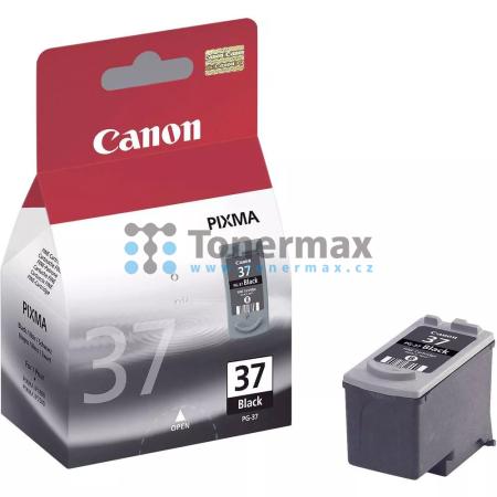 Canon PG-37, 2145B001, originální cartridge pro tiskárny Canon PIXMA MP140, PIXMA MP190, PIXMA MP210, PIXMA MP220, PIXMA MP470, PIXMA MX300, PIXMA MX310, PIXMA iP1800, PIXMA iP1900, PIXMA iP2500, PIXMA iP2600