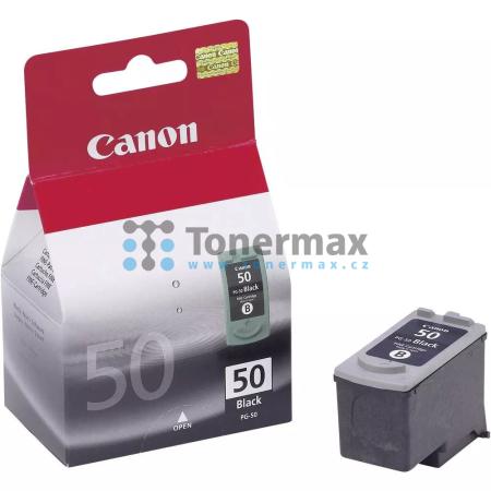 Canon PG-50, 0616B001, originální cartridge pro tiskárny Canon Fax-JX200, Fax-JX210P, Fax-JX500, Fax-JX510P, PIXMA MP150, PIXMA MP160, PIXMA MP170, PIXMA MP180, PIXMA MP450, PIXMA MP450x, PIXMA MP460, PIXMA MX300, PIXMA MX310, PIXMA iP2200