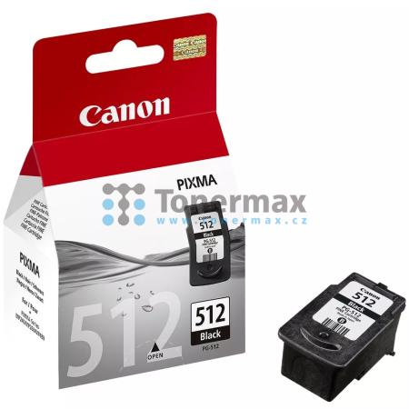 Canon PG-512, 2969B001, originální cartridge pro tiskárny Canon PIXMA MP230, PIXMA MP235, PIXMA MP240, PIXMA MP250, PIXMA MP252, PIXMA MP260, PIXMA MP270, PIXMA MP272, PIXMA MP280, PIXMA MP282, PIXMA MP480, PIXMA MP490, PIXMA MP492, PIXMA MP495, PIXMA MP4