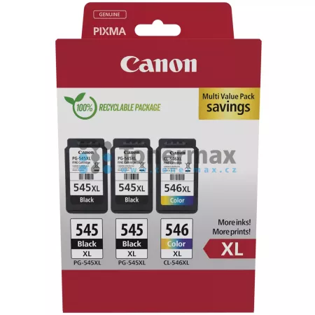 Cartridge Canon PG-545XL + PG-545XL + CL-546XL, 8286B013, 8286B014, Multi-Pack