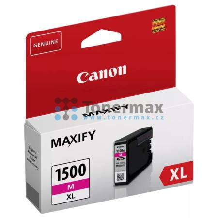 Canon PGI-1500XL M, 9194B001, originální cartridge pro tiskárny Canon MAXIFY MB2050, MAXIFY MB2150, MAXIFY MB2155, MAXIFY MB2350, MAXIFY MB2750, MAXIFY MB2755