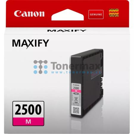 Canon PGI-2500 M, 9302B001, originální cartridge pro tiskárny Canon MAXIFY MB5050, MAXIFY MB5150, MAXIFY MB5155, MAXIFY MB5350, MAXIFY MB5450, MAXIFY MB5455, MAXIFY iB4050, MAXIFY iB4150