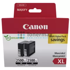 Canon PGI-2500XL BK, 9254B011, Twin-Pack