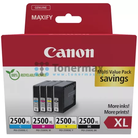 Cartridge Canon PGI-2500XL BK/C/M/Y, 9254B004, 9254B010, Multi-Pack