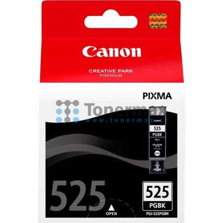 Canon PGI-525PGBk, 4529B001, originální cartridge pro tiskárny Canon PIXMA MG5150, PIXMA MG5250, PIXMA MG5350, PIXMA MG6150, PIXMA MG6250, PIXMA MG8150, PIXMA MG8250, PIXMA MX715, PIXMA MX885, PIXMA MX895, PIXMA iP4850, PIXMA iP4950, PIXMA iX6550