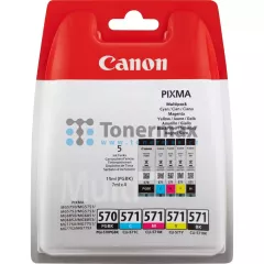Canon PGI-570 PGBk, CLI-571 C/M/Y/Bk, 0372C004, Multipack Canon PGI-570 PGBk, CLI-571 C/M/Y/Bk, 0372C004, Multipack
