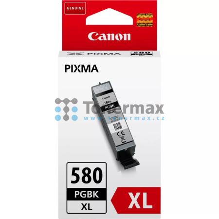 Canon PGI-580XL PGBk, PGI-580XLPGBk, 2024C001, originální cartridge pro tiskárny Canon PIXMA TR7550, PIXMA TR8550, PIXMA TS705, PIXMA TS705a, PIXMA TS6150, PIXMA TS6151, PIXMA TS6250, PIXMA TS6251, PIXMA TS6350, PIXMA TS6350a, PIXMA TS6351, PIXMA TS6351a,